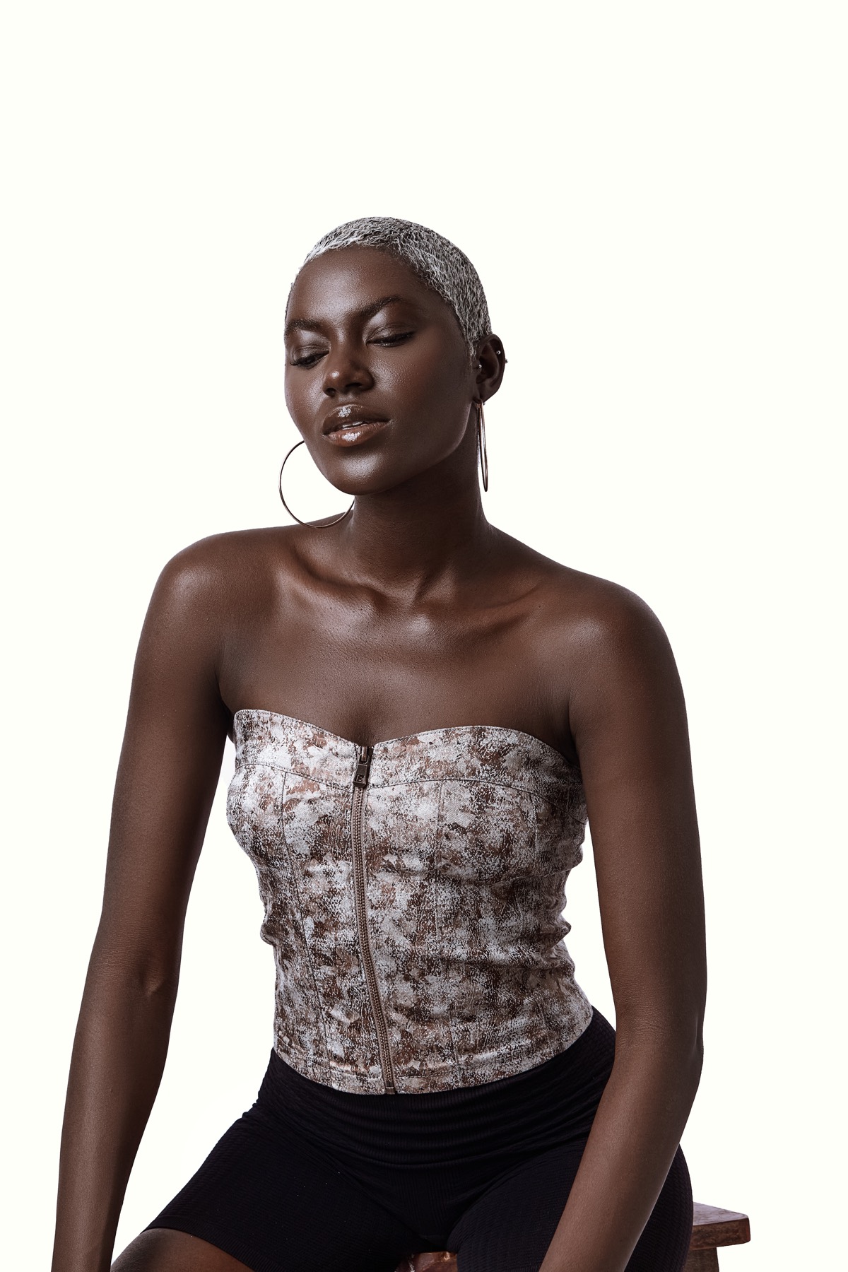 Bandeau Top - Coffee