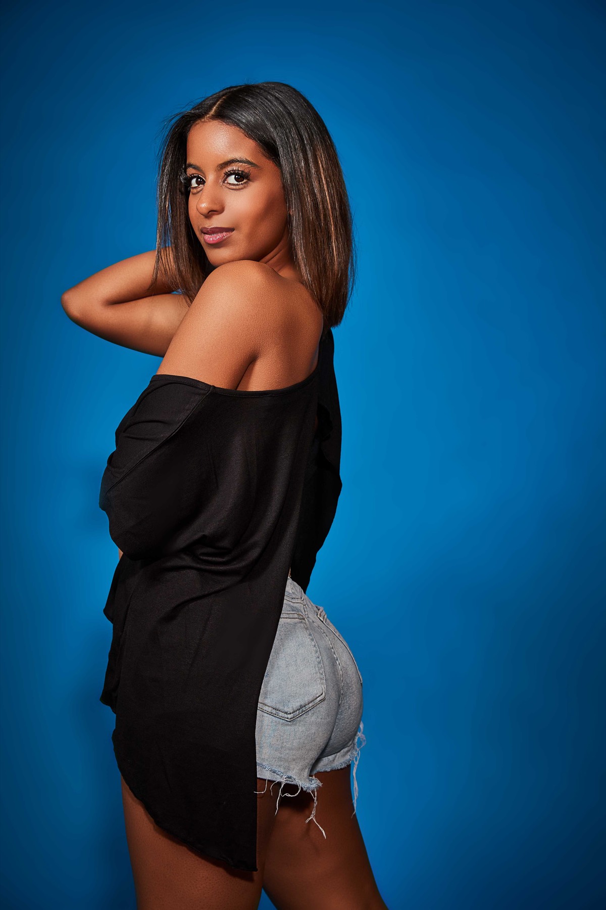 Open-Back Top - Black
