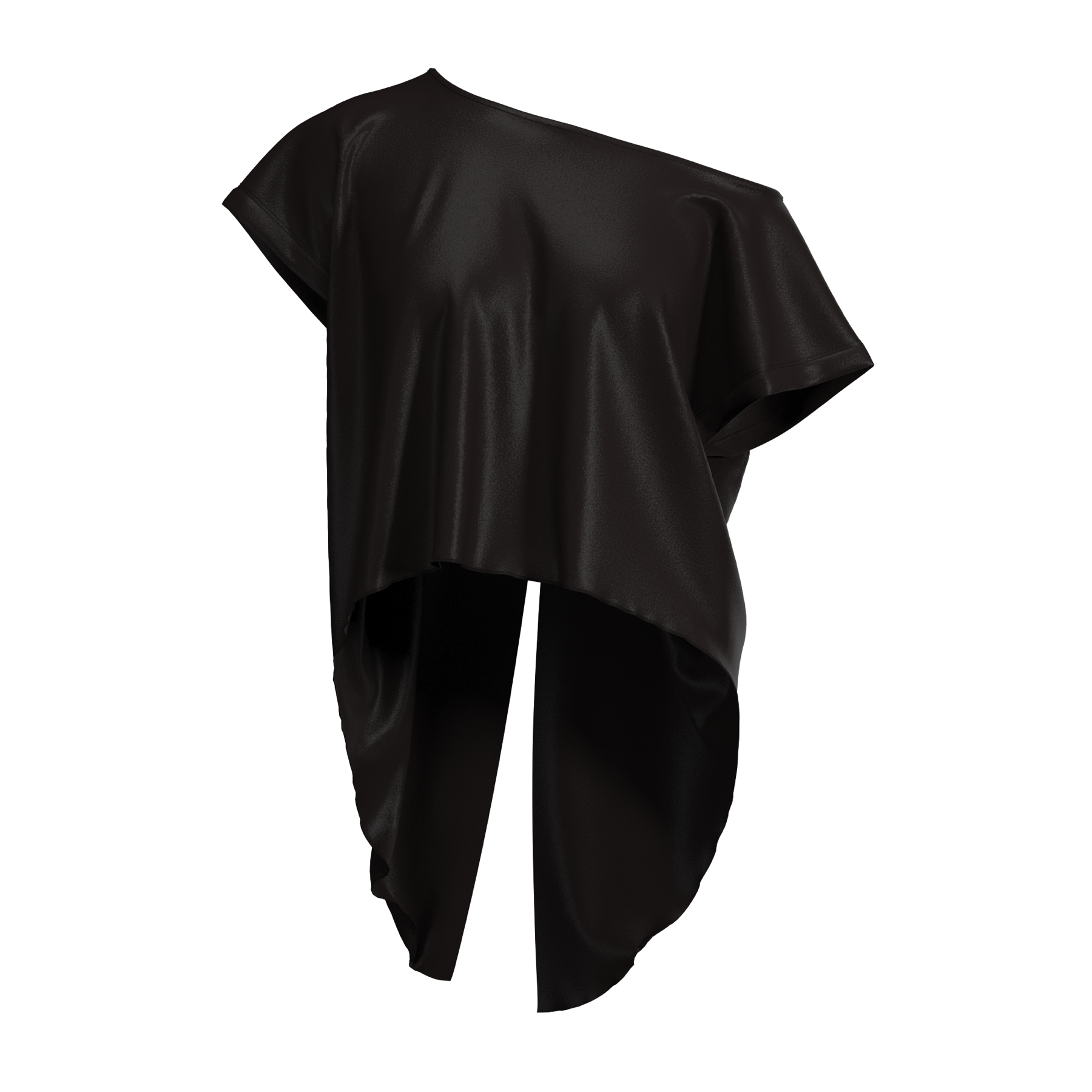 Open-Back Top - Black