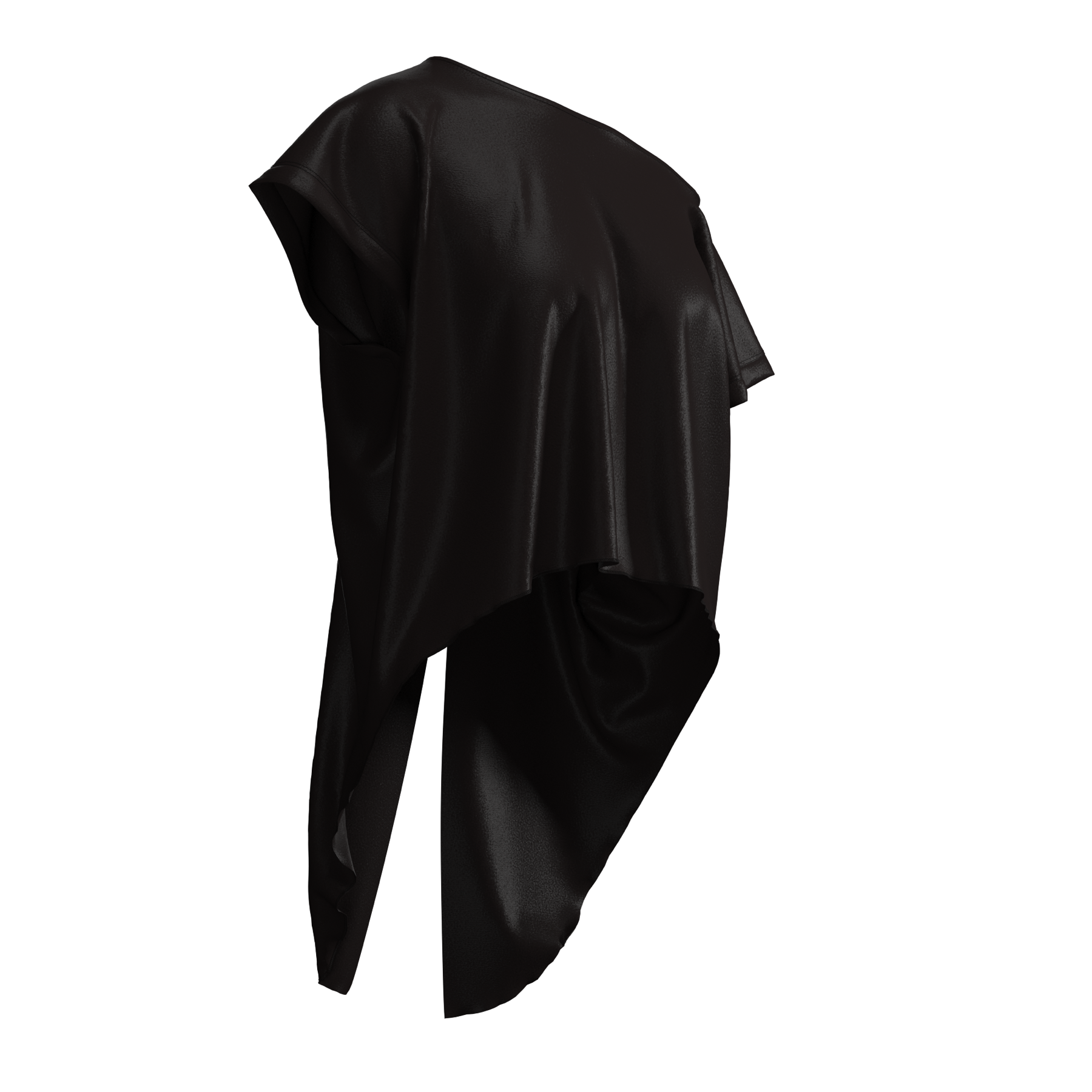Open-Back Top - Black