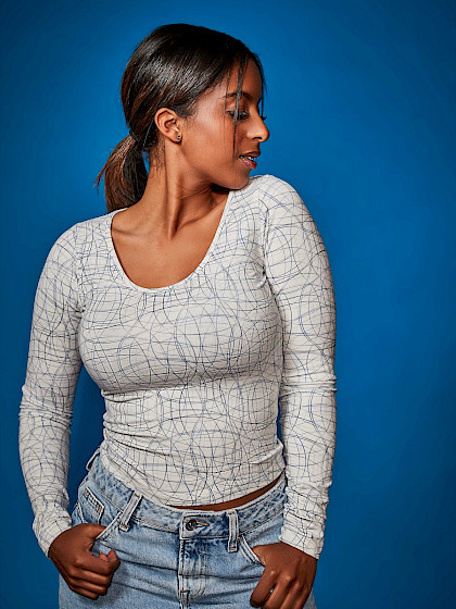 White Circle Long Sleeve - White Circle