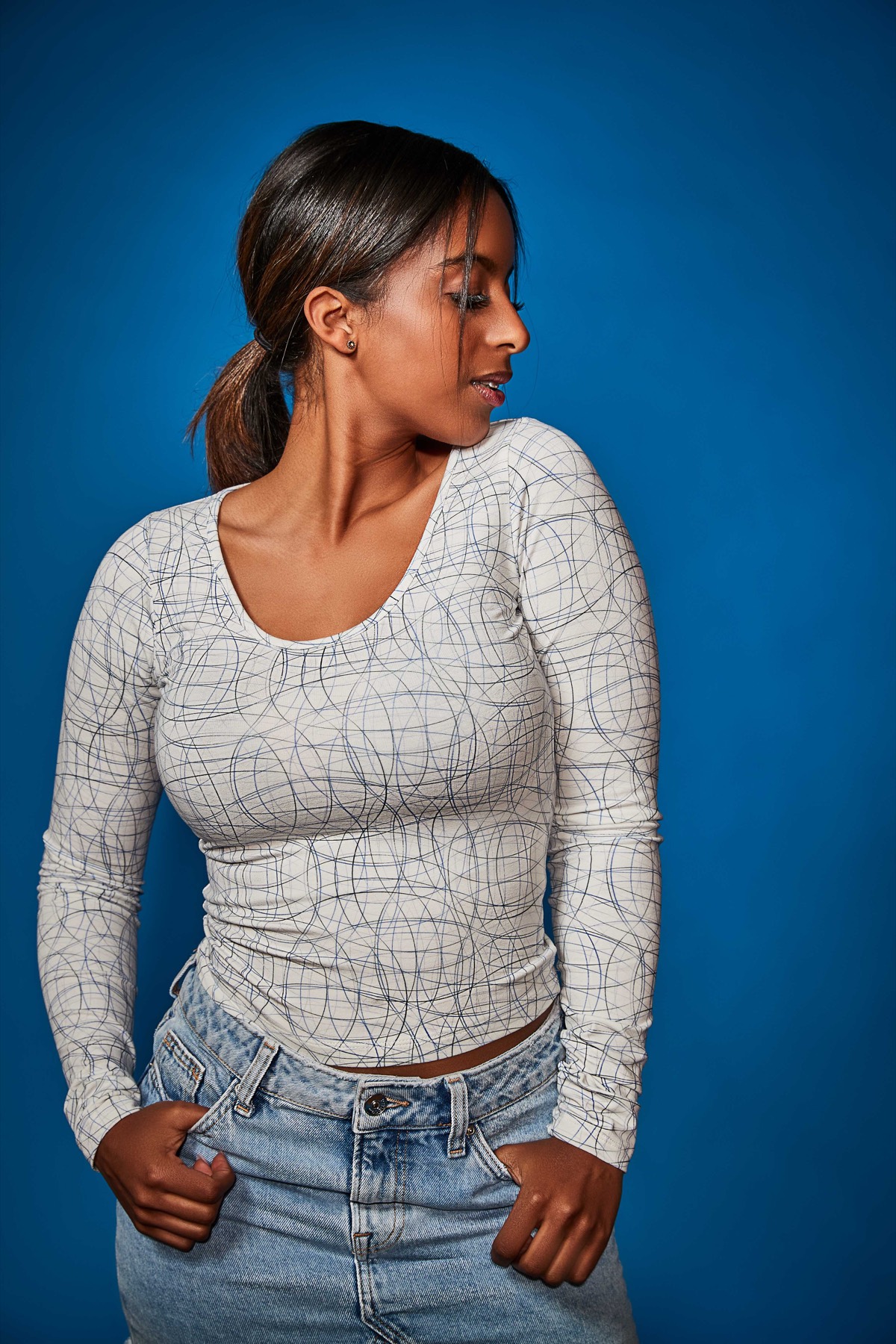 White Circle Long Sleeve - White Circle