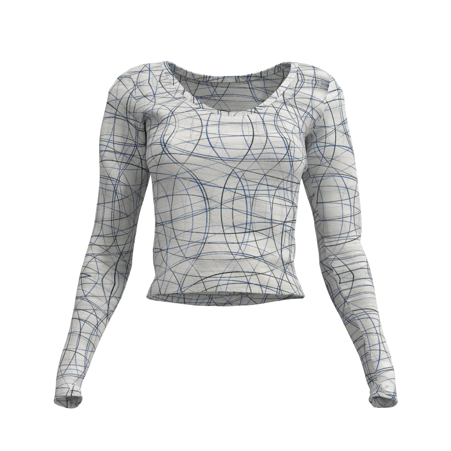 White Circle Long Sleeve - White Circle