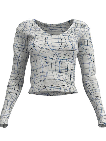White Circle Long Sleeve - White Circle