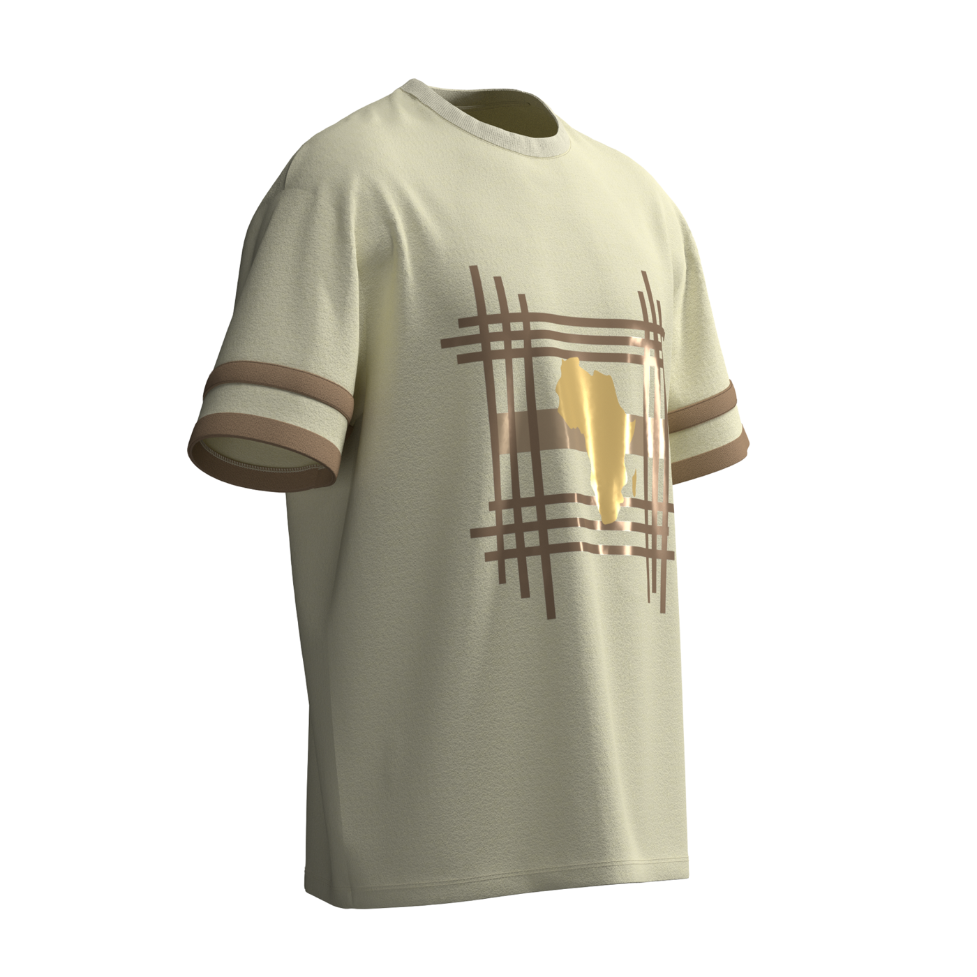Mix-Match T-Shirt - Cream