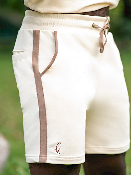 Mix-Match Shorts - Cream