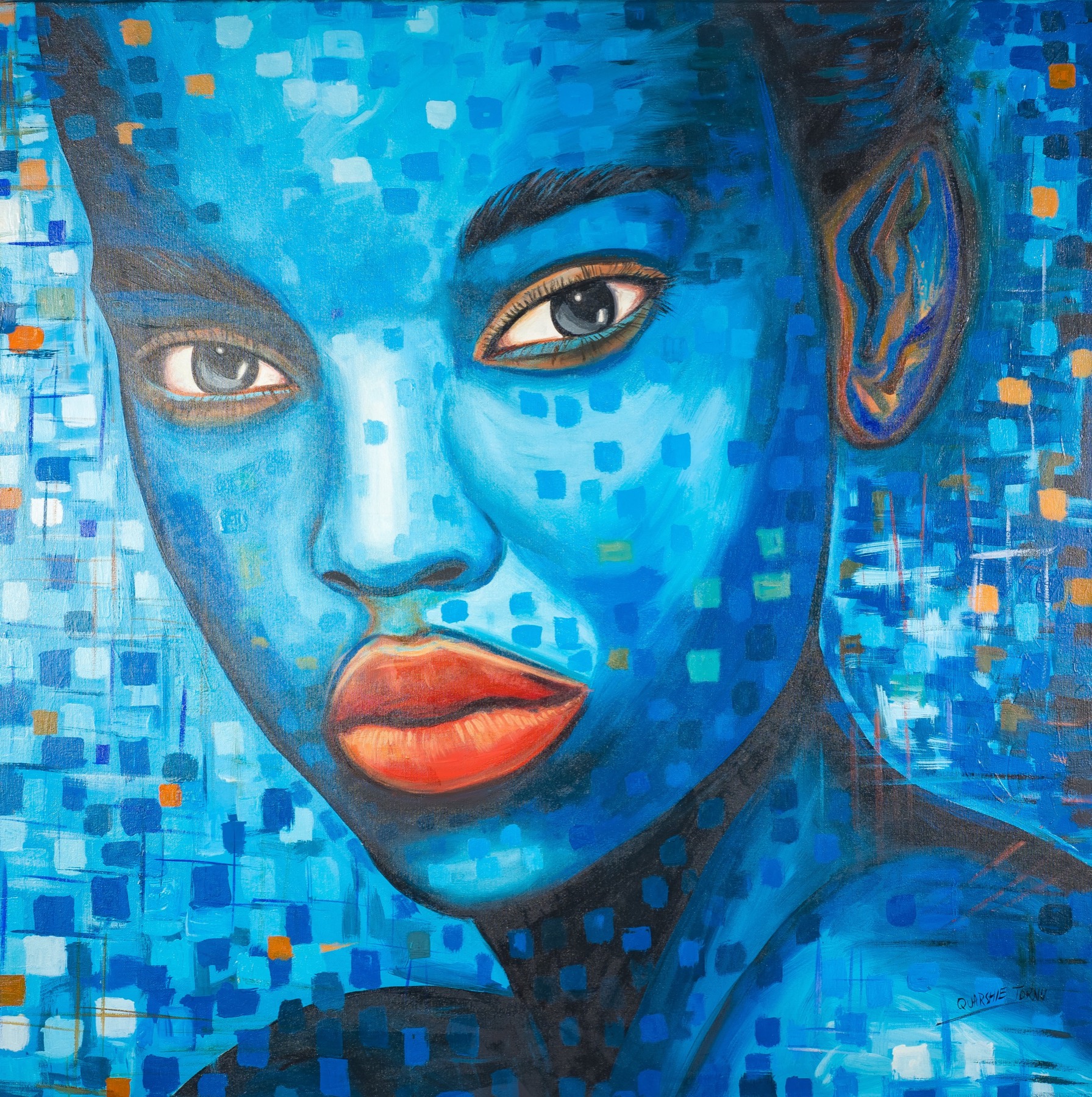 Blue Elf - Original Artwork