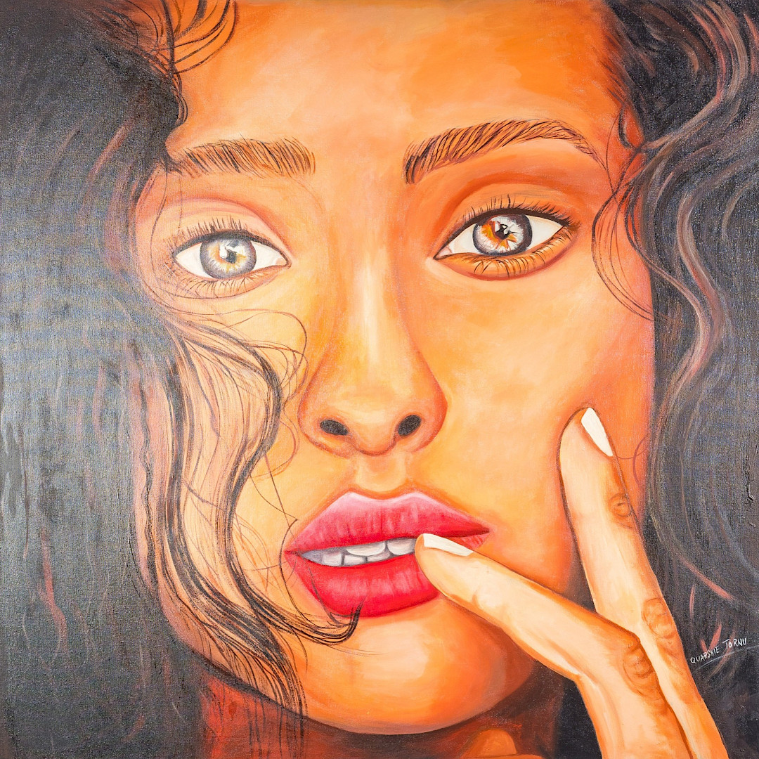 Lost in Her Eyes - Original Artwork