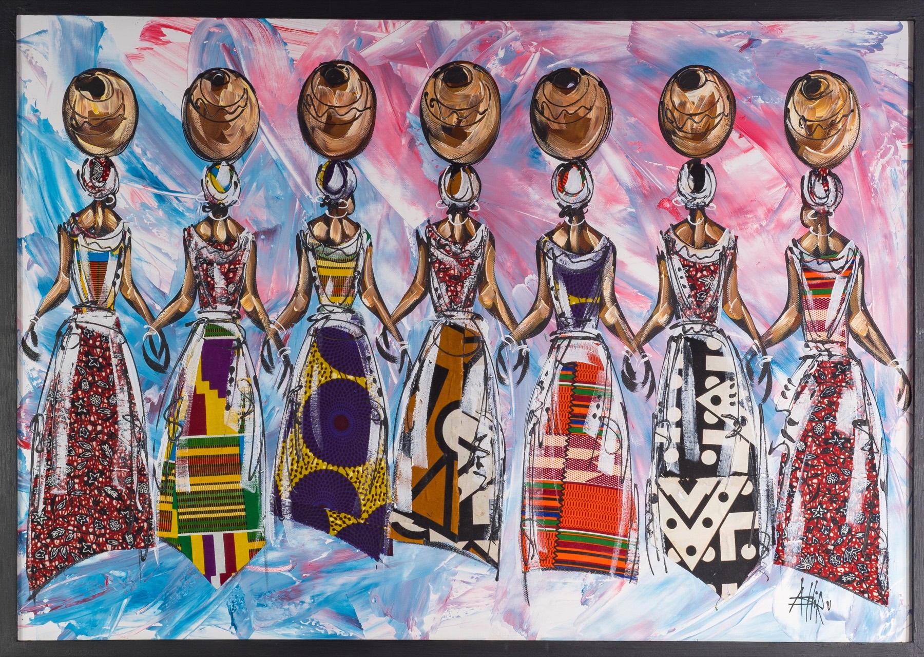Hard-Working-Women - Original Artwork