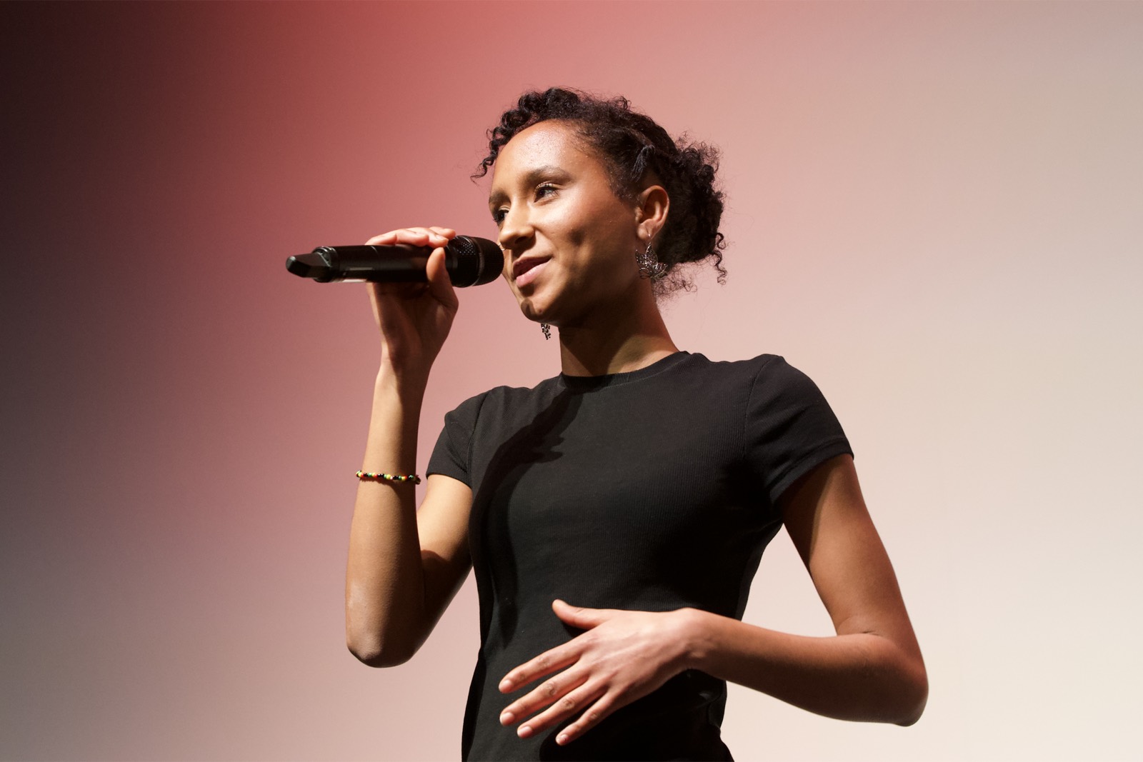 Opening-night voice